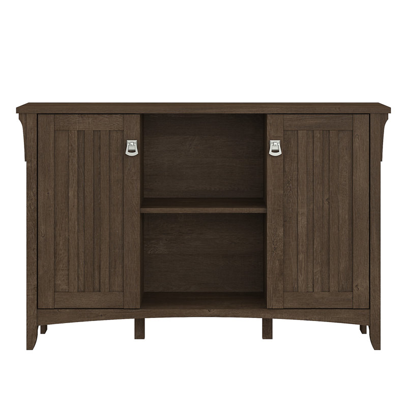 Pernell 46" Wide Credenza, Ash Brown