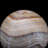 Genuine Polished Top Quality Brown Banded Onyx Sphere from Mexico (2.8 lbs)