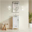 Meuble-lavabo simple autoportant de 18 po avec plateau entièrement assemblé-1781151041