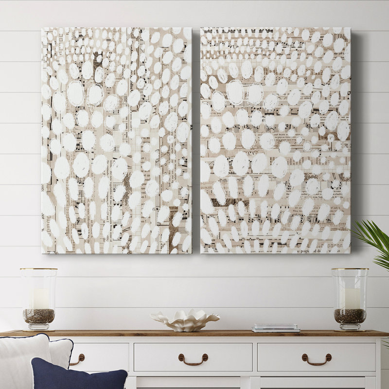 Vintage Pattern I-Premium Gallery Wrapped Canvas -Ready to Hang, 27" H x 36" W