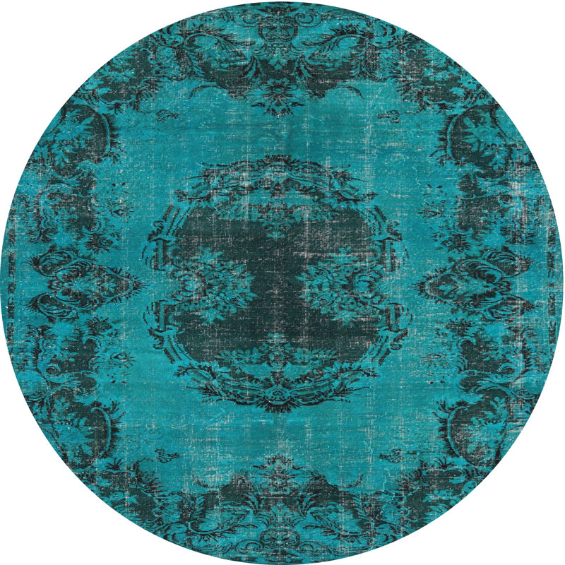 Oriental Indoor Rug, Round 4'