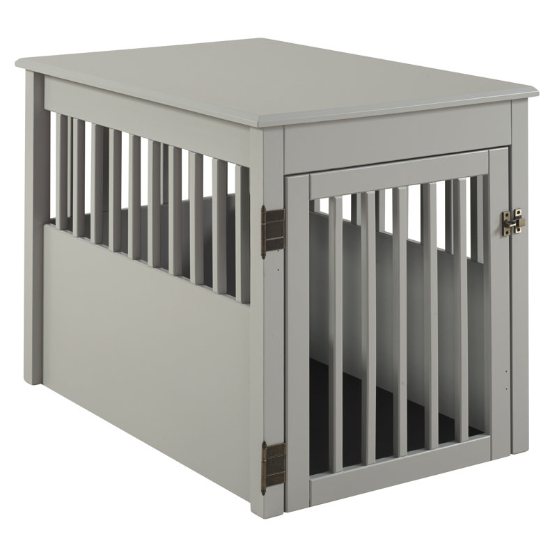 Cage pour animaux Daniella, H 28 po x l 24 po x p 36 po, Gris