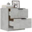 Jaicen 45cm W Manufactured Wood Bedside Table-451405647