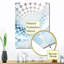 Whitmer - Décoration murale abstraite miroir fractal-225726333