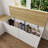 Corner Shoe Storage Bench