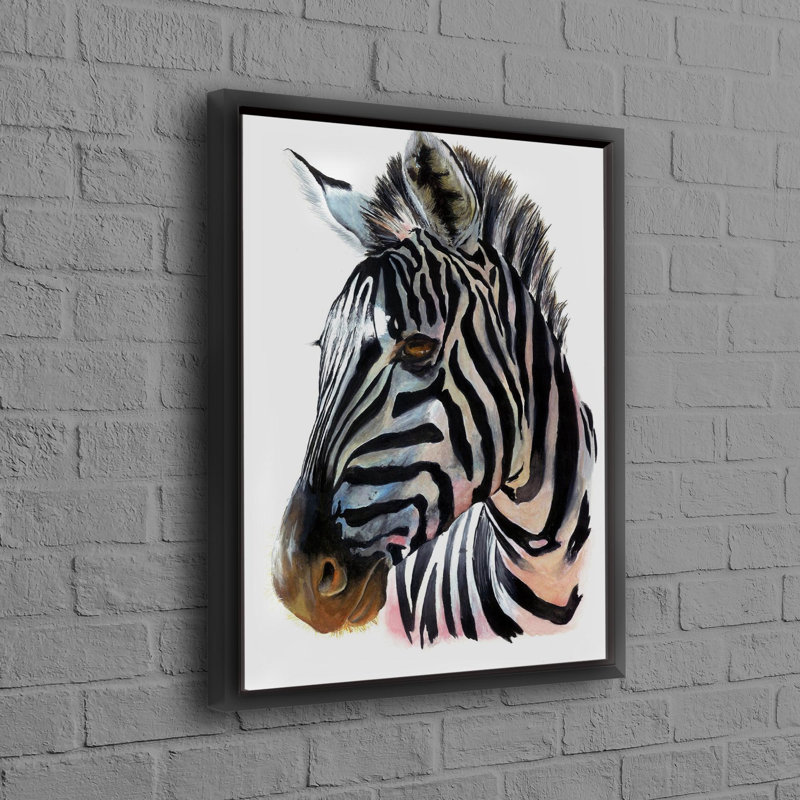 Print on Canvas, 30 cm H x 20 cm W, Black, Framed Print without Mat