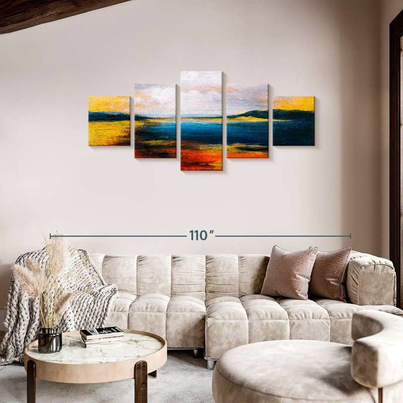 Coastline, 36" H x 80" W