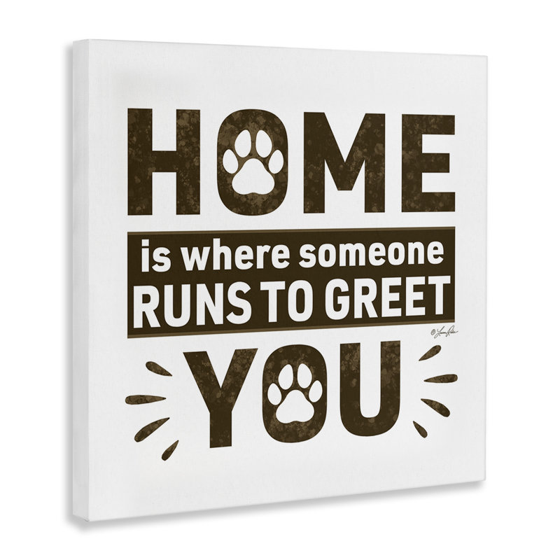 Art mural sur toile Heartwarming Pet par Lauren Rader, H 17 po x l 17 po
