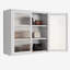Armoire de rangement murale de style rétro