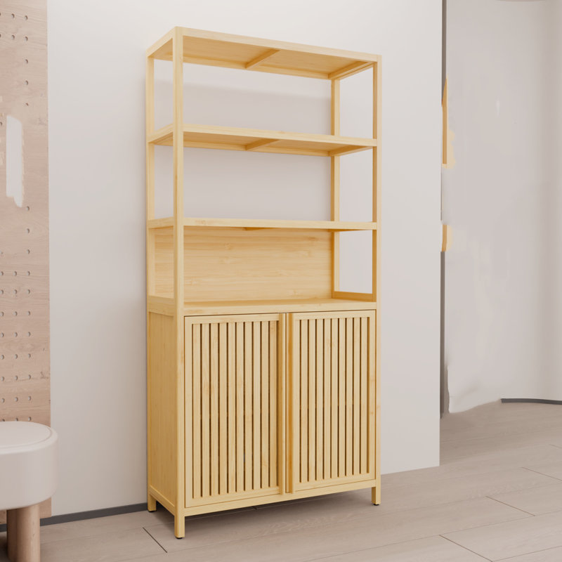 Organisateur multi-scène à grande capacité avec porte double 38 pouces pour salle de bain, chambre à coucher et salon