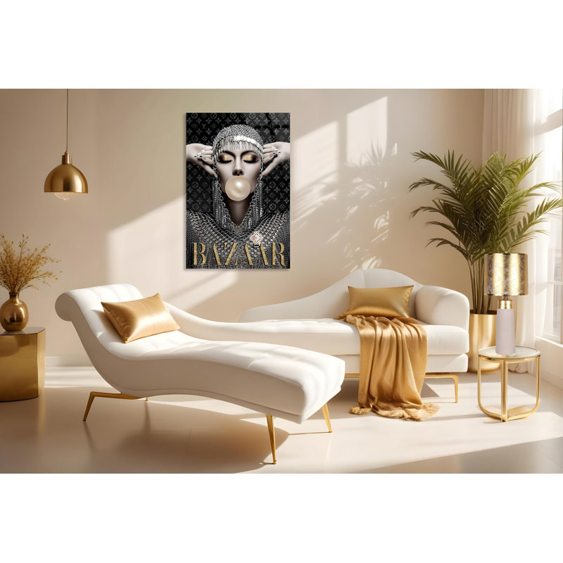 Luxe Radiance Ceramic Table Lamp - Off-White & Gold - Set of 2