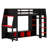 Gaming Loft Bed With Desk