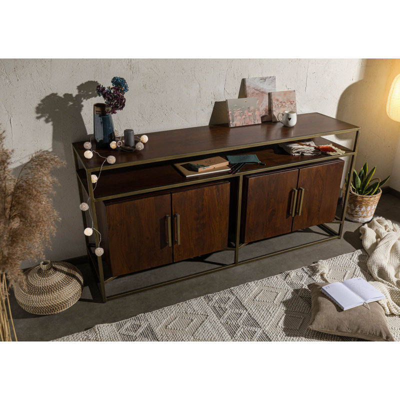 183cm Solid Wood Sideboard