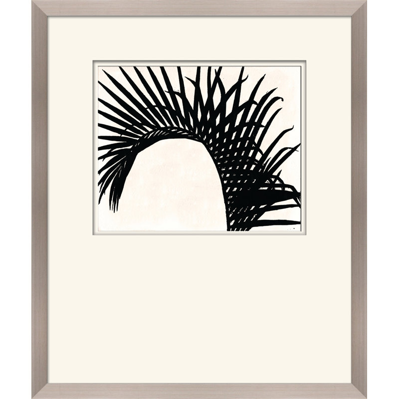 Palm Shadows II Painting