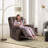 Lyquinn 35.8" Wide Contemporary Manual Reclining Vibration Massage Chair with Heating Function-1567770573