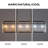 Demeko 6/7 - Light Dimmable Kitchen Island Pendant Square / Rectangle Chandelier-221163213-211592026