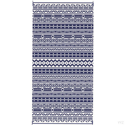 Tapis de patio, tapis d'extérieur, tapis d'extérieur réversible, paille de plastique imperméable avec sac de transport
