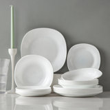 Esmer 18 Piece Glass Dinnerware Set - Service for 6