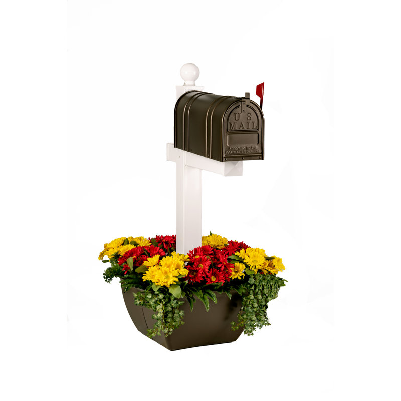 SnapPot Millennium Park Resin Pot Planter, Brown