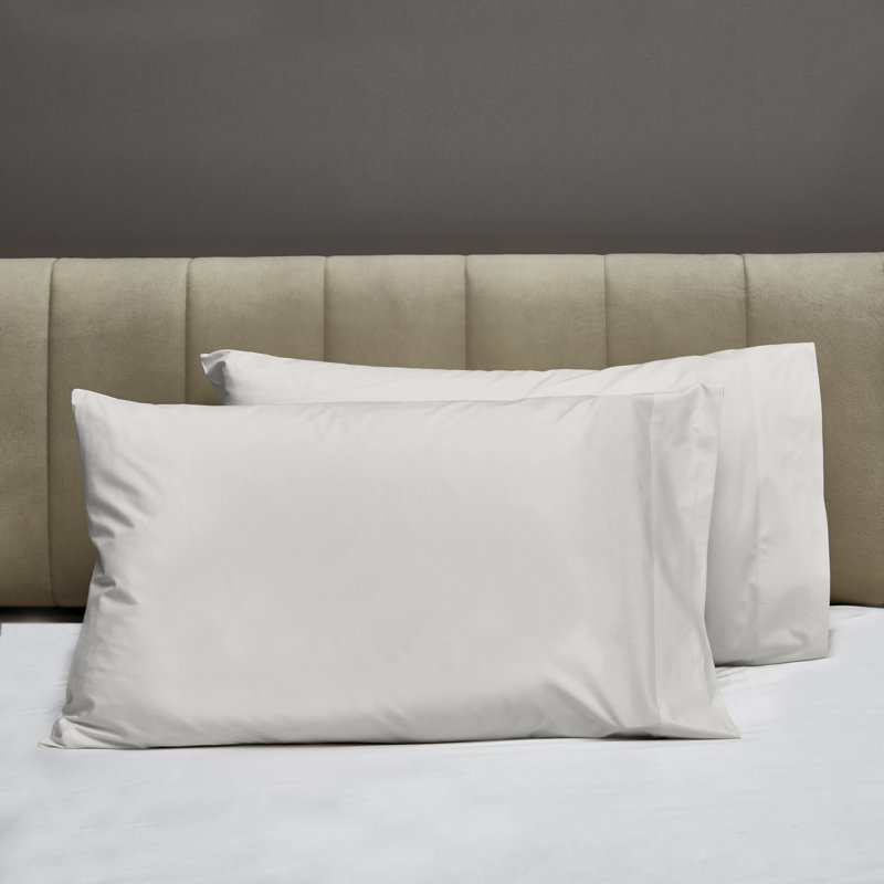 Gemma Pillow Case, Standard Pillowcase, Pearl