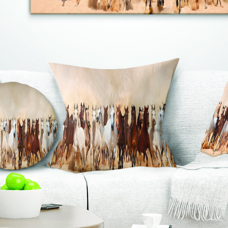 Coussin Landscape, 18 po x 18 po, Coussin décoratif