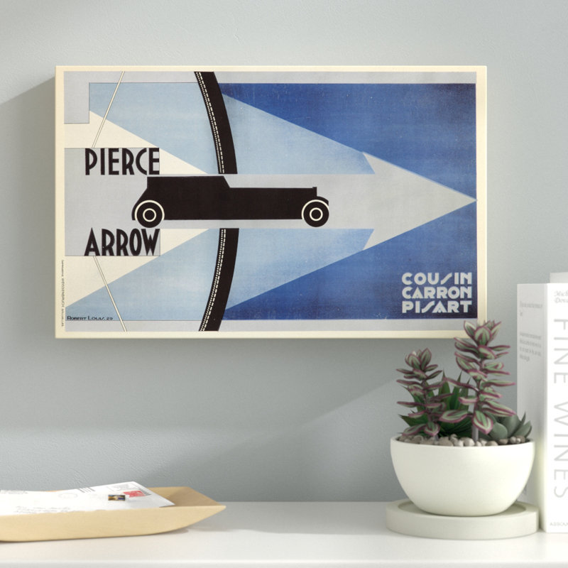 « car 9 », reproduction d’impression sur toile tendue, H 12 po x l 19 po x P 2 po