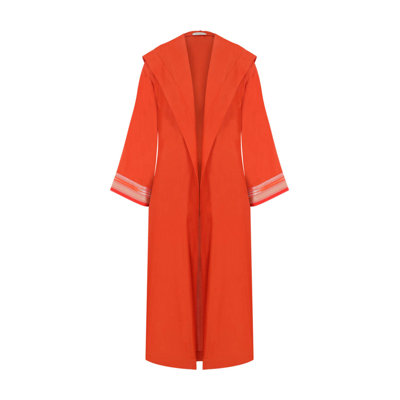 Hoody Kimono Orange