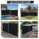 Outsunny 236.25'' W x 78.75'' D Polyester Cover Retractable Patio Awning