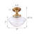Millsap Glass Semi Flush Mount-349195453