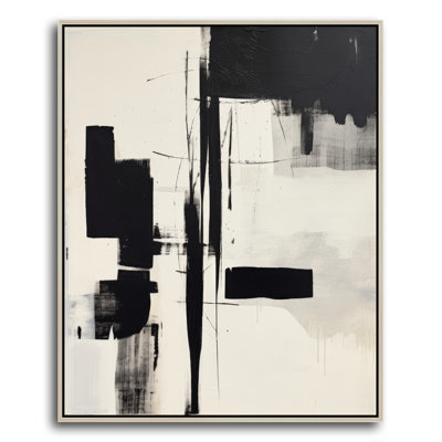 Abstract Acrylic Painting Print Canvas