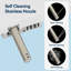 Electronic Smart Bidet Seat With Warm Air Drying, Heated Seat With Remote Control, Self-cleaning