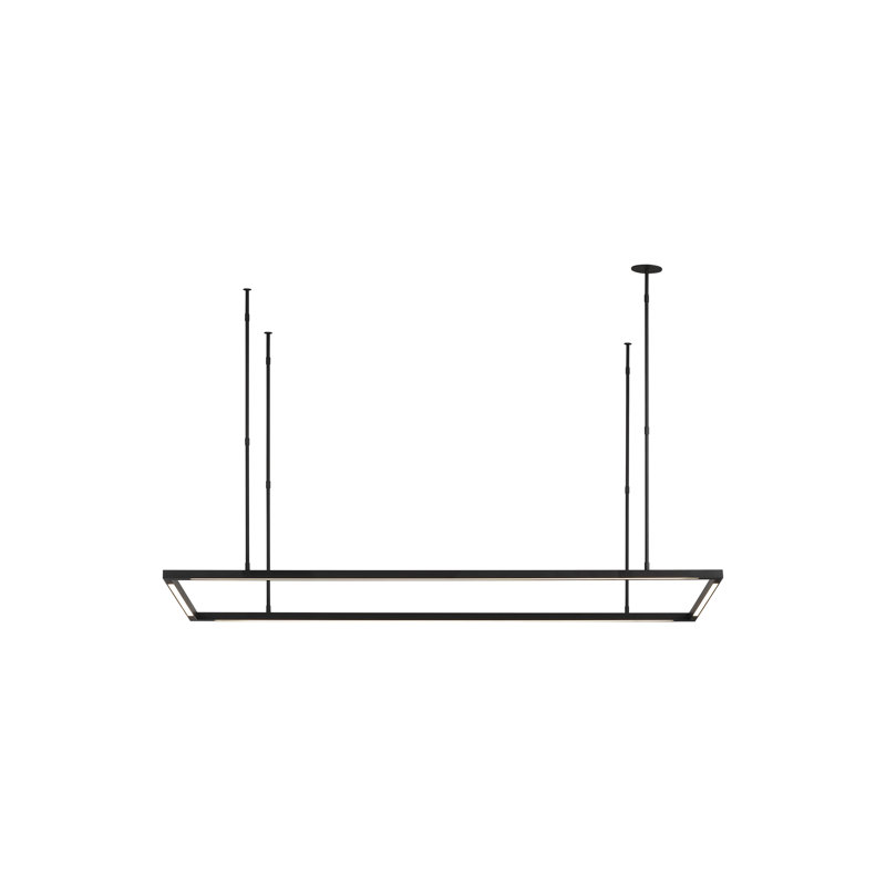 Halo 1 - Light LED Pendant, Nightshade Black