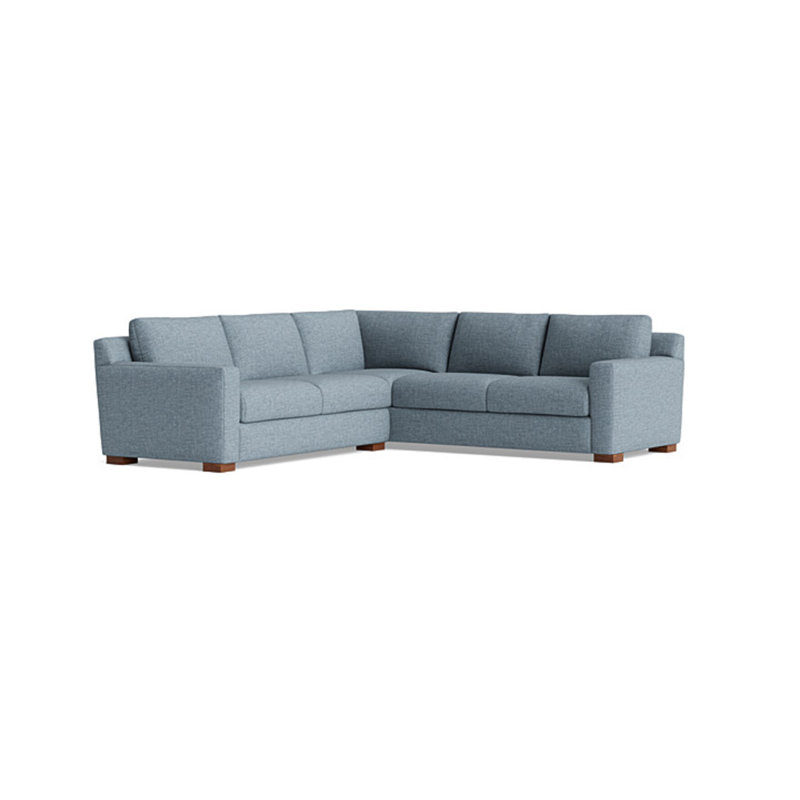 Catalina Sectional, Performance Weave - Onyx, Right Hand Facing