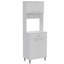 Campbell 2-Piece Kitchen Set with Kitchen Island and Pantry, White/Light Oak