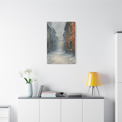 Aaroon Single Picture Frame Print on Canvas