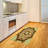 Brown High Density Long Fiber Poly Threads Decorative Area Rug Carpet-42027248