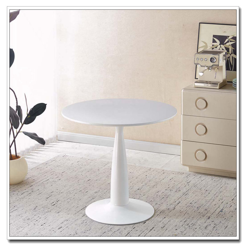 Table à piédestal moderne 31,5 pouces Mid-Century
