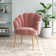 Mistana™ Teen Lilly Velvet Barrel Chair & Reviews | Wayfair