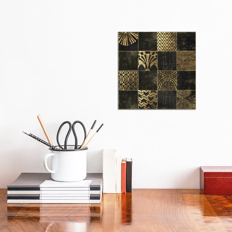 Art Deco I by Tom Reeves - Gallery-Wrapped Canvas Giclée on Canvas, 30.48 cm H x 30.48 cm W, No Frame