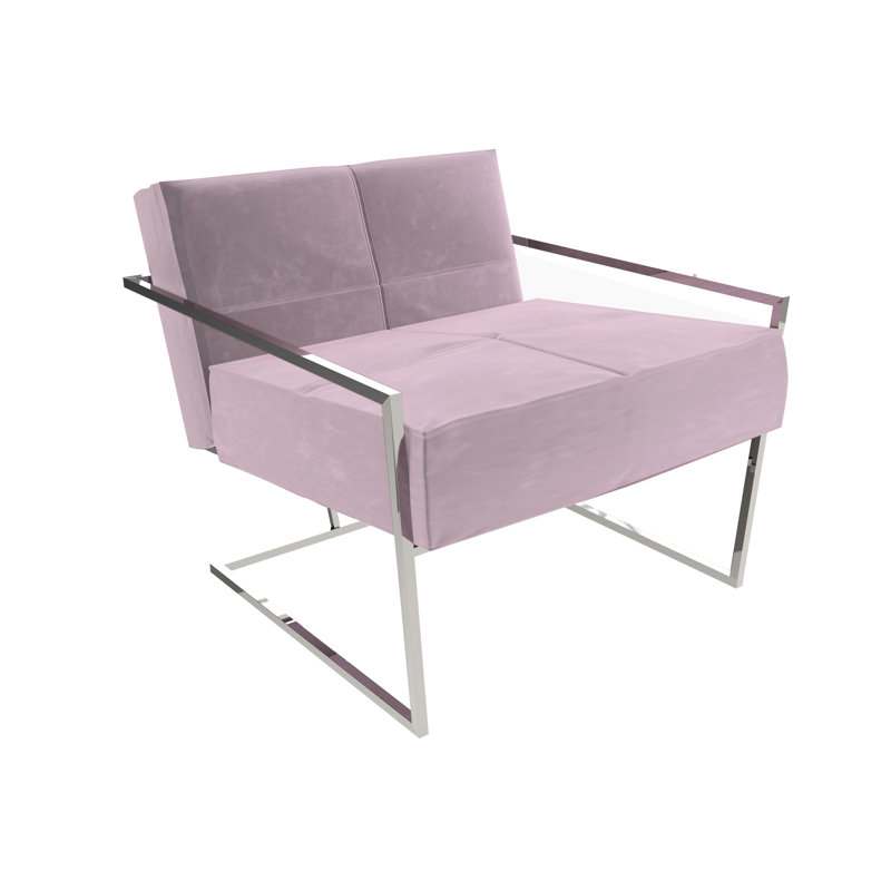 Euclid Velvet Accent Chair, Deep Green, Polished