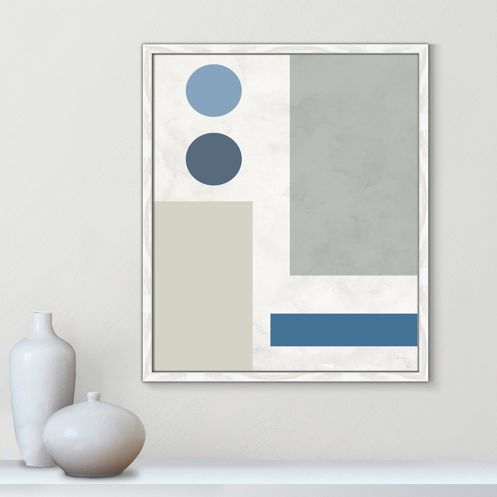 Stars Align I Print, 21.5" W x 25.5" H, White Framed