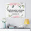 Yahweh Is My Portion Lamentations 3:24 - Wrapped Canvas Print-527710233