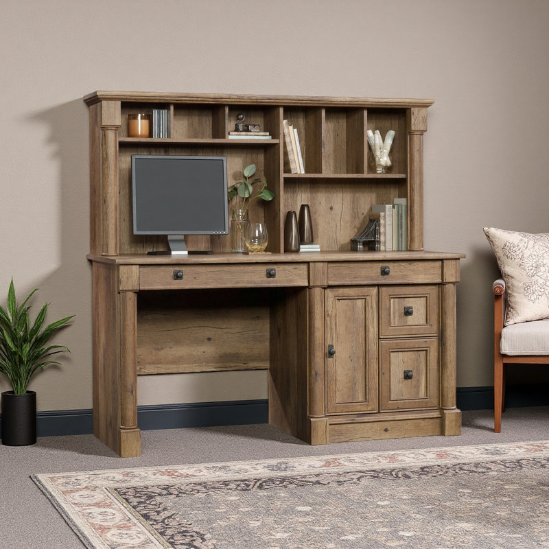 Computer Desk With Hutch