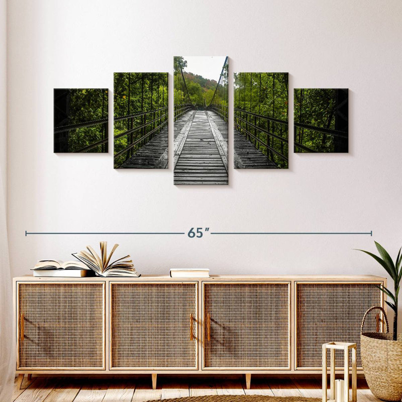 Pont suspendu Ozarks, H 24 po x l 55 po