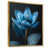 Toile avec cadre flottant or