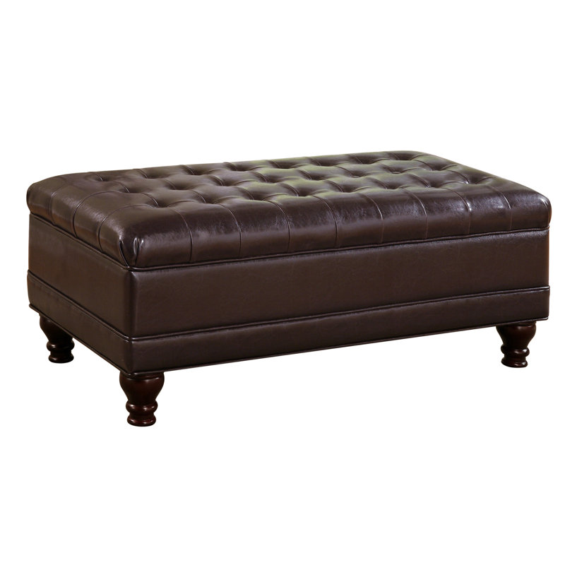 Banc en cuir Adelheid