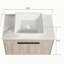 Ensemble de meuble-lavabo mural 30 po avec lavabo en céramique-120102466