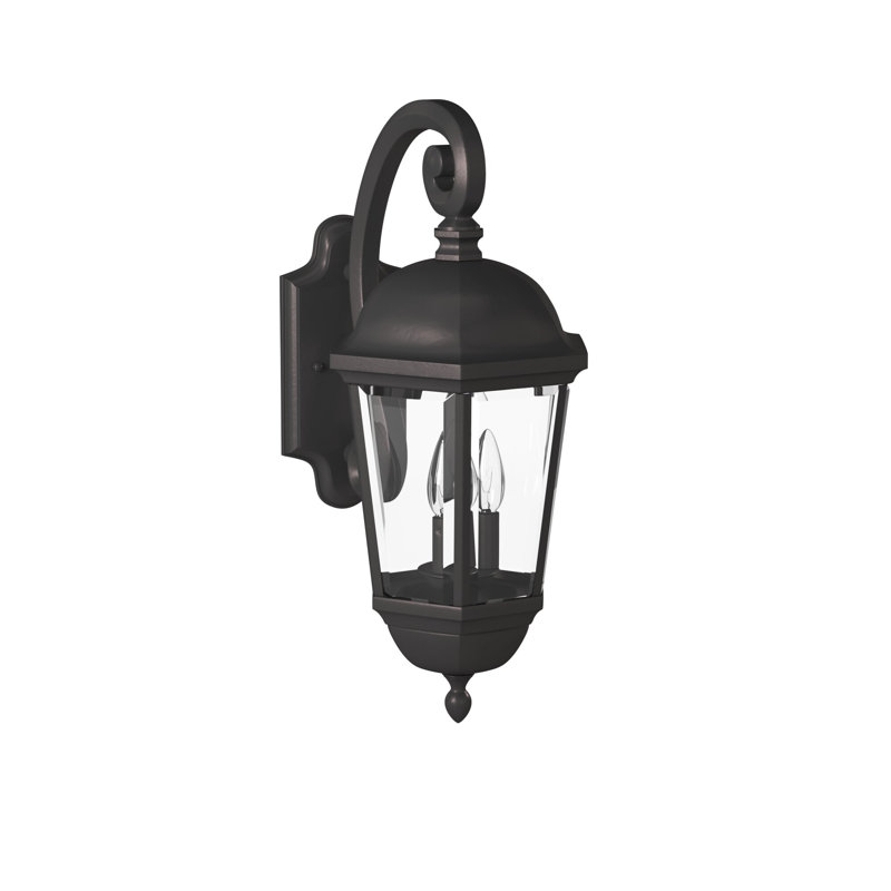 Lanterne murale d'extérieur 3 lumières Britannia, H 22 po x l 10 po x P 13 po