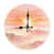 Orange, rose, lueur