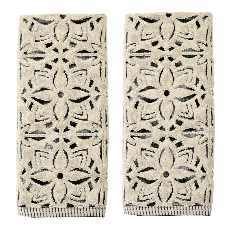 LISBON JACQUARD HAND-BLACK